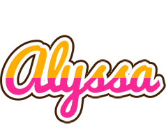 Alyssa Logo | Name Logo Generator - Smoothie, Summer ...